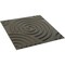 Ekena Millwork 19 5/8in. W x 19 5/8in. H Spiral EnduraWall Decorative 3D Wall Panel Covers 2.67 Sq. Ft. WP20X20SPISG - alternate 6